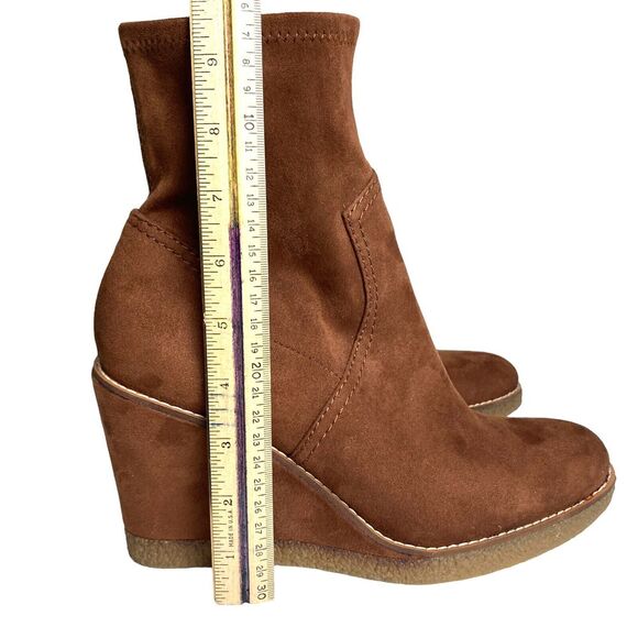 Zodiac Ilana Booties Ankle Boots Shoes Womens Size US 9.5 EU 39.5 Brown - Picture 2 of 16